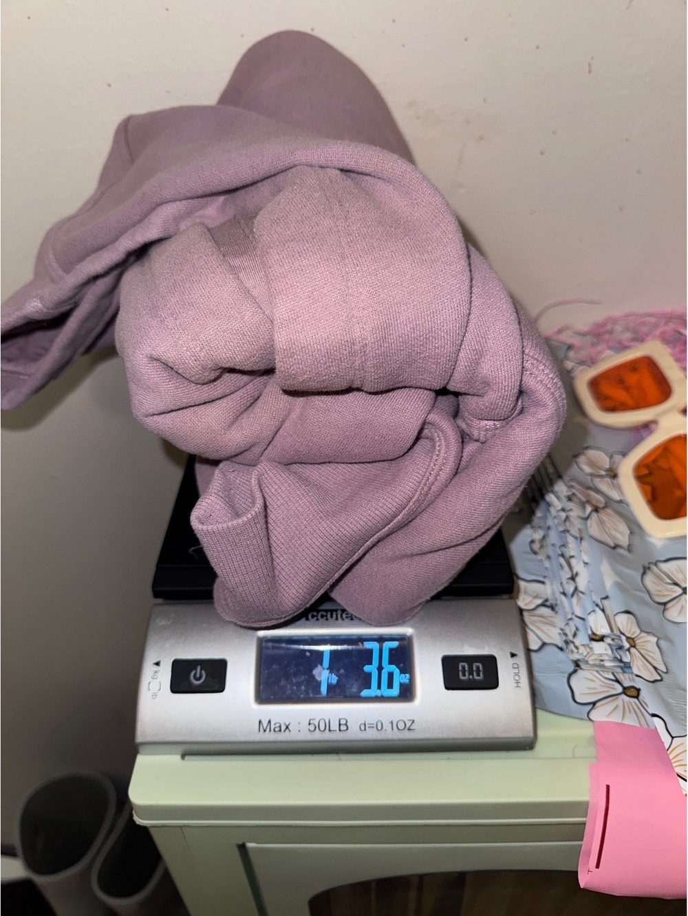 Calvin Klein light purple hoodie - Picture 6 of 6